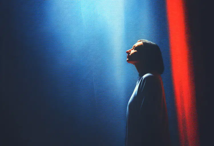 Professional woman engaging in employee training at London Intercultural Academy.