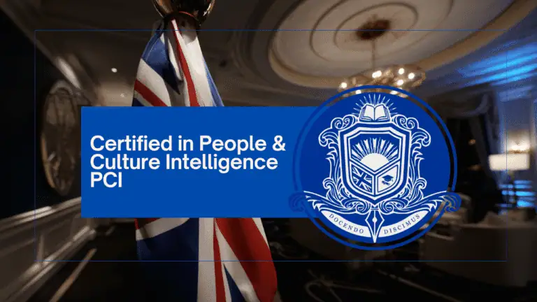 Certified in People & Culture Intelligence PCI