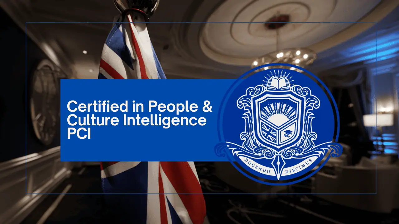 Certified in People & Culture Intelligence PCI